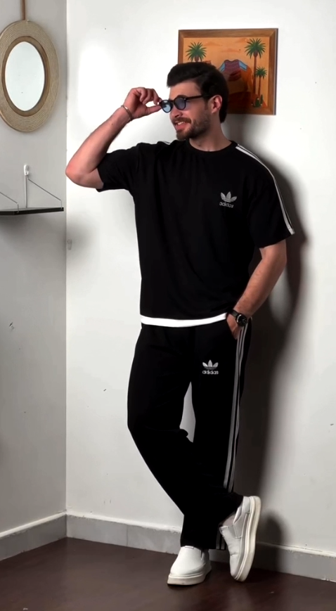 ensemble adidas semi oversize