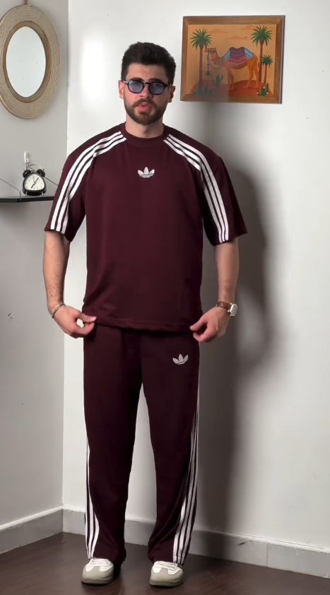 ensemble adidas semi oversize