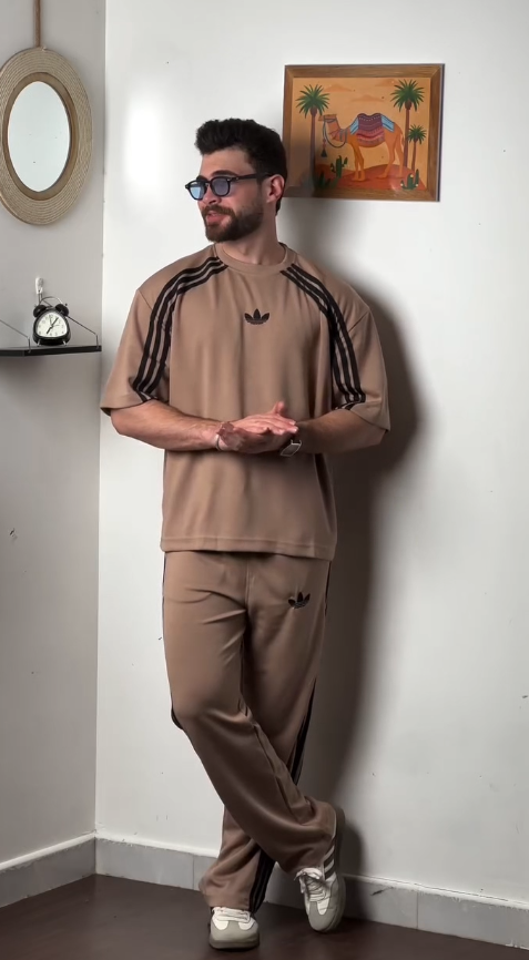 ensemble adidas semi oversize